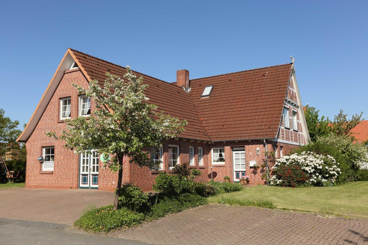 Ferienwohnung auf dem Bio-Obsthof Twielenfleth Exterior foto